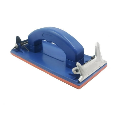 

GoFJ Sandpaper Holder Stable Anti-slip Plastic Practical Abrasive Paper Frame for Woodworking