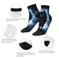 thumbnail image 6 of Bingfone Night Scene Of Wolves Design Patterned Men'S Women'S Casual Cotton Socks, 6 of 9