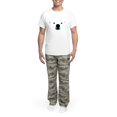 thumbnail image 5 of CafePress - Polar Bear Face Men's Light Pajamas - Men's Light Loose Fit Cotton Pajama Set, 5 of 7