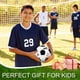 thumbnail image 5 of Balones de fútbol Sappy, 2 unidades, tamaño 3, verdes con bolsa de malla, 5 of 6
