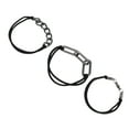 thumbnail image 4 of Unique Bargains Elegant Bracelet Hair Ties Hair Elastic Band 3 Pcs Titanium Tone, 4 of 5