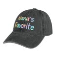 thumbnail image 7 of Nana’s Favorite Charcoal Hat Adjustable Funny Fashion Unisex Baseball Cap for Men Women, 7 of 7