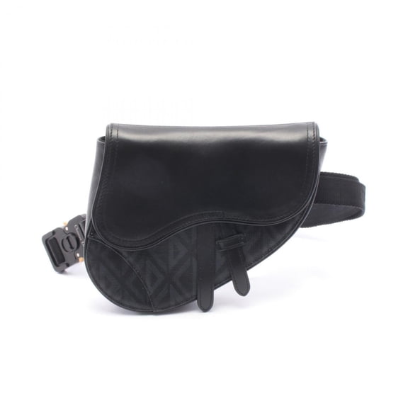 Pre-Owned Christian Dior Dior SADDLE Mini CD Diamond Waist Bag/Body Bag/Handbag, Coated Canvas...