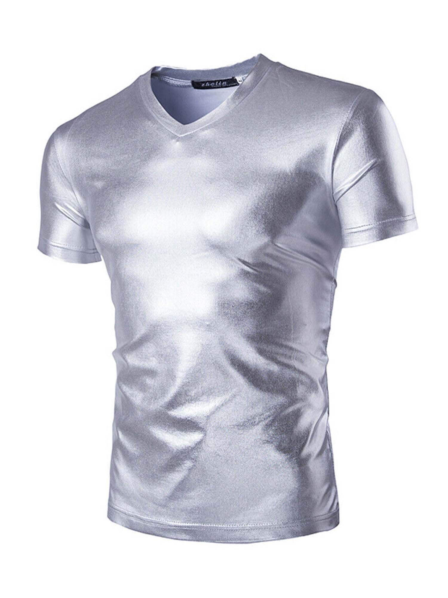 hanes slim fit v neck walmart