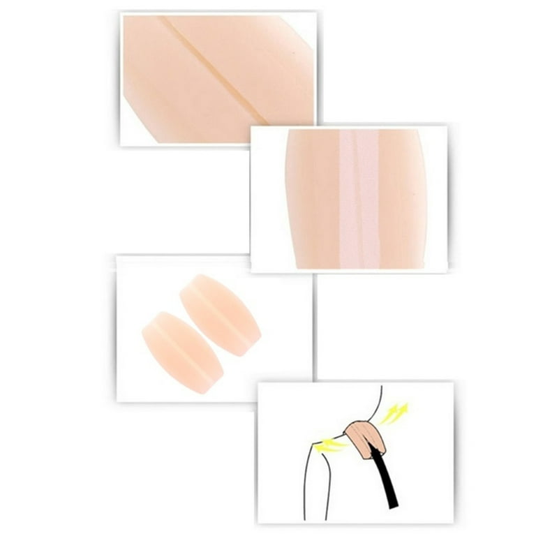  likerf Silicone Shoulder Pads for Womens Clothing, Invisible  Breathable Anti-Slip Enhancer Shoulder Pads, Dresses T-Shirt  Suit(Transparent, Transparent Flesh Color) : Health & Household