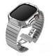 thumbnail image 1 of Correa Compatible con Apple Watch, Eslabones de Acero Inoxidable Premium con Funda, Estilo Deportivo, Resistente al Agua, 1 of 5