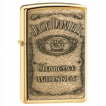 High Polish Brass, Jack Daniel's Label, Brass Emblem