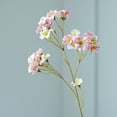 thumbnail image 5 of Artificial Single Stem Fabric Flower Lifelike Faux Floral Spray For Vase Wedding Home Decor, 5 of 10