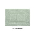 thumbnail image 2 of Better Trends 17" x 24" Premium Bathroom Rug Mat, 100% Cotton, Extra Soft Tufted Door Mat, Water Absorbent & Reversible Bath Mat (Dark Sage) Lux Collection, 2 of 6