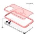 thumbnail image 6 of for iPhone 15 Pro Luxury Magnetic Case, [Military Drop Protection] [Compatible with MagSafe] Anti-Scratch Shockproof Matte Ultra Slim Lightweight Translucent Case for iPhone 15 Pro, Hotpink, 6 of 7