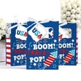thumbnail image 3 of Big Dot of Happiness Firecracker 4th of July - Red, White and Royal Blue Party Favor Boxes - Set of 12, 3 of 6