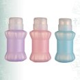 thumbnail image 2 of Shisuyan 3Pcs Diamond Corner Lockable Nail Polish Remover Bottle Plastic Liquid Press Pumping Dispenser Bottle Container(Random Color), 2 of 8