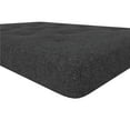 thumbnail image 2 of RealRooms Cozey 6-Inch Bonnell Coil Futon Mattress, Polyester Linen, Full, Dark Gray, 2 of 9