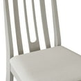 thumbnail image 6 of Castle Place Contemporary Wooden Dining Chair,Set of 2, White, 6 of 8