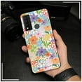 thumbnail image 5 of LYM-Phone Case For TCL 20 XE, Dirt-resistant Silicone oil painting Full wrap Anti-knock Shockproof Phone Pouch Protective Anti-dust Cartoon Back Cover Waterproof Fashion Design Durable, 5 of 9