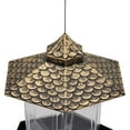 Twinkle Star Wild Bird Feeder Hanging for Garden Yard Outside Decoration, Hexagon Shaped with Roof - image 3 of 5