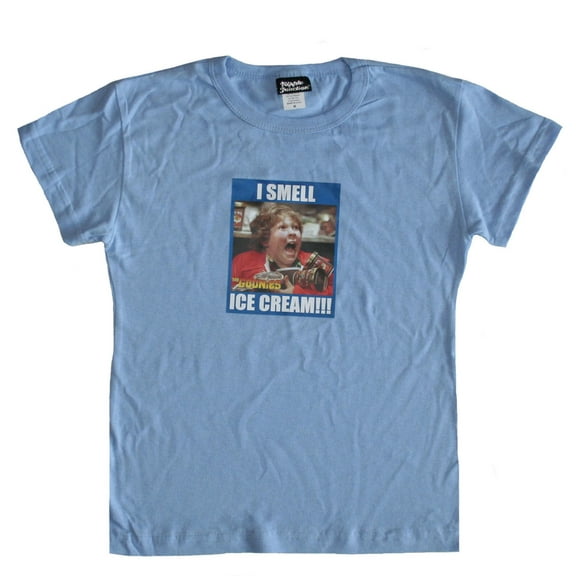 The Goonies "I smell ice cream" Junior Women's T-Shirt Size Medium