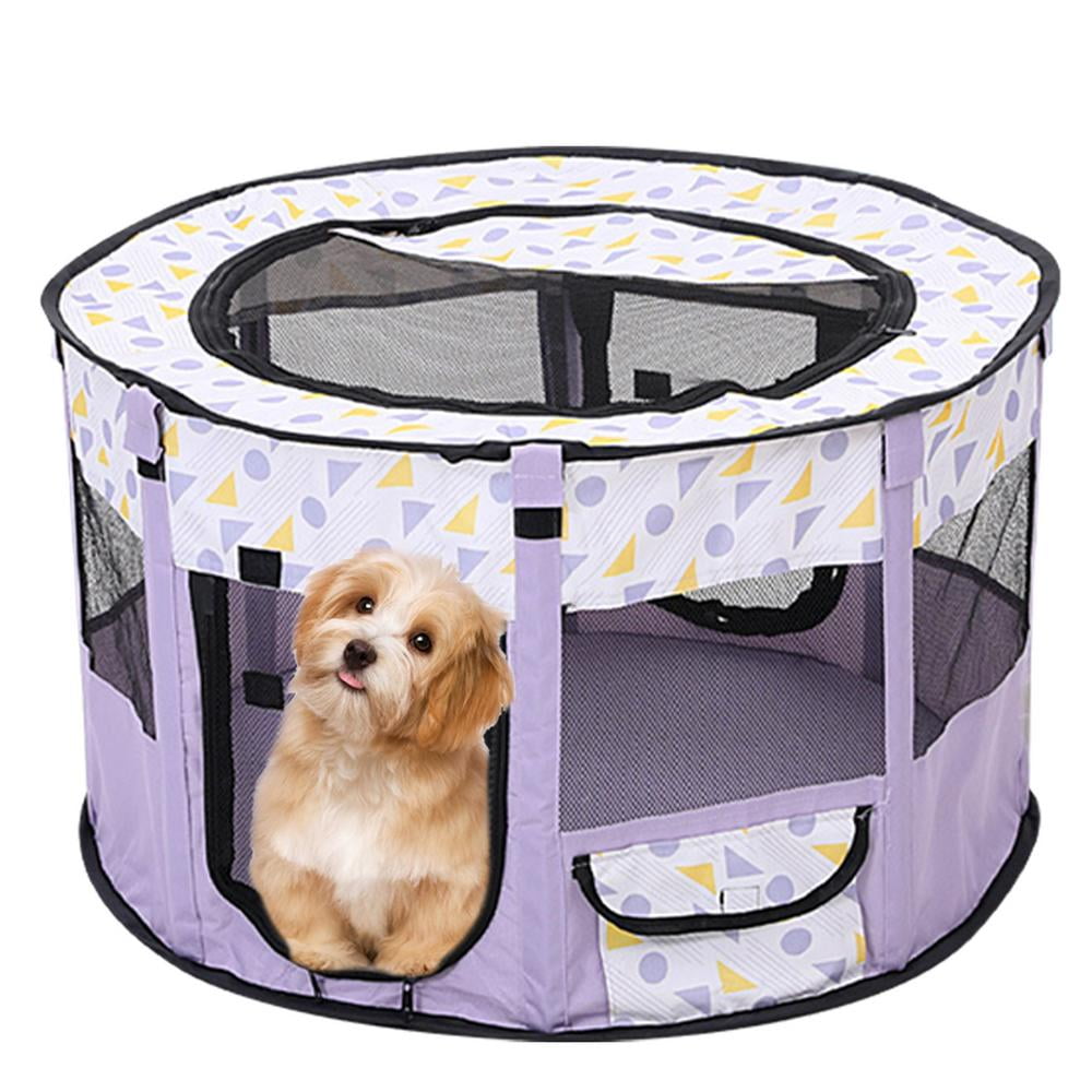 Kenley Cat Outdoor Playpen Tent Safe Indoor Play House for Cats Large Portable Outside Habitat Instant Pop-Up Pet Enclosure 