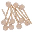 thumbnail image 2 of MOVTOTOP Wood Bead Sticks 10Pcs for Diy Crafts Pine Wood Round Stick All Skill Levels, 2 of 8