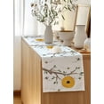 thumbnail image 5 of Table Runner 70 Inches Long for Kitchen Dining, Bees Branches Dresser Scarf Farmhouse, Dining Table Decorations for Wedding/Parties, Farmhouse Spring Botanical Watercolor 13 x 70 In, 5 of 8