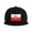 Black, variant on Snapback Hat Polish-Flag Adjustable Flat Bill Brim Hat for Men Women Casual Wear Pink