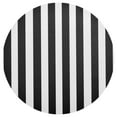 thumbnail image 3 of Ryvnso White and Black Stripe Pattern Round Plate Mats Dining Table Placemat Set of 6 for Holiday Decoration, 3 of 7