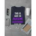thumbnail image 3 of Awesome Receptionist Looks Like T-Shirt Women -Smartprints Designs, Female 5X-Large, 3 of 4