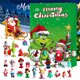 thumbnail image 5 of KANY Navidad cuenta regresiva advención 2024 grinch, 24pcs grinch Navidad decoración del hogar grinch escritorio, grinch Navidad decoración del hogar, grinch figura grinch decoración de navidad, 5 of 6