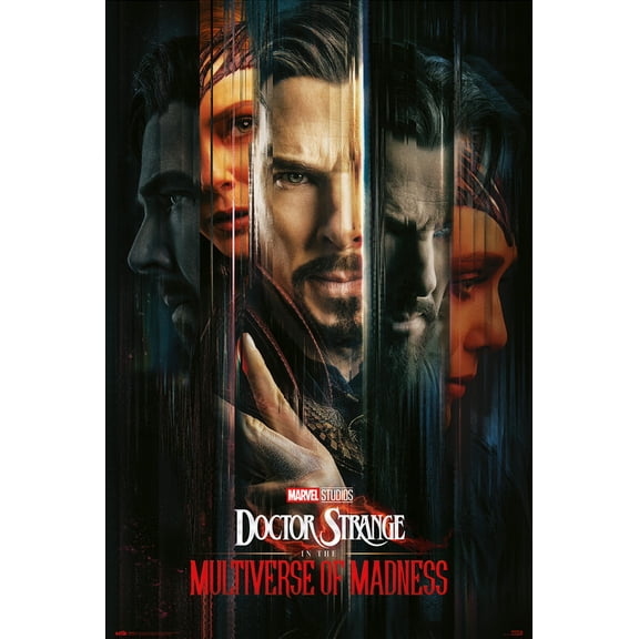 Doctor Strange And The Multiverse Of Madness - Movie Poster (Faces) (Poster & Poster Strip Set)
