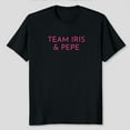 thumbnail image 2 of Island Love Team Iris and Pepe T-Shirt, Men's And Women's Graphic Tee 100% Cotton by TBun, Full Sizes S-5XL, 2 of 5