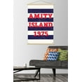 thumbnail image 2 of Jaws - Amity Island 1975 Wall Poster with Wooden Magnetic Frame, 22.375" x 34", 2 of 3