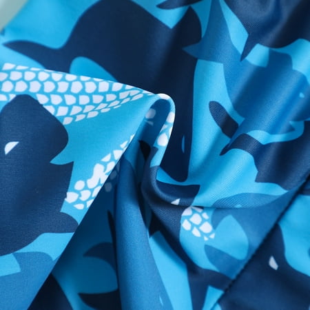 

nsendm Toddler Kids Baby Boys Summer Print Shorts Quick Dry Beach Swimwear Swimming Trunks Swim Shorts for Toddlers Swimwear Blue 2-3 Years