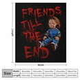 thumbnail image 2 of Chucky Horror Movie Super Soft Flannel Blanket Lightweight Air Conditioning Blanket Comfortable Quilt for Adults Kids, 2 of 8