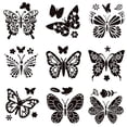 thumbnail image 2 of HUASHENG Butterfly Painting Template For Card Making Symmetry Hollow Butterflybutterfly Painting Template Embossing Template For Scrapbooking DIY Craft, 2 of 5