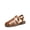 DARK BROWN, variant on Womens Fisherman Gladiator Braided Flat Sandal Cute Woven Strappy Closed Toe Shoes for Summer