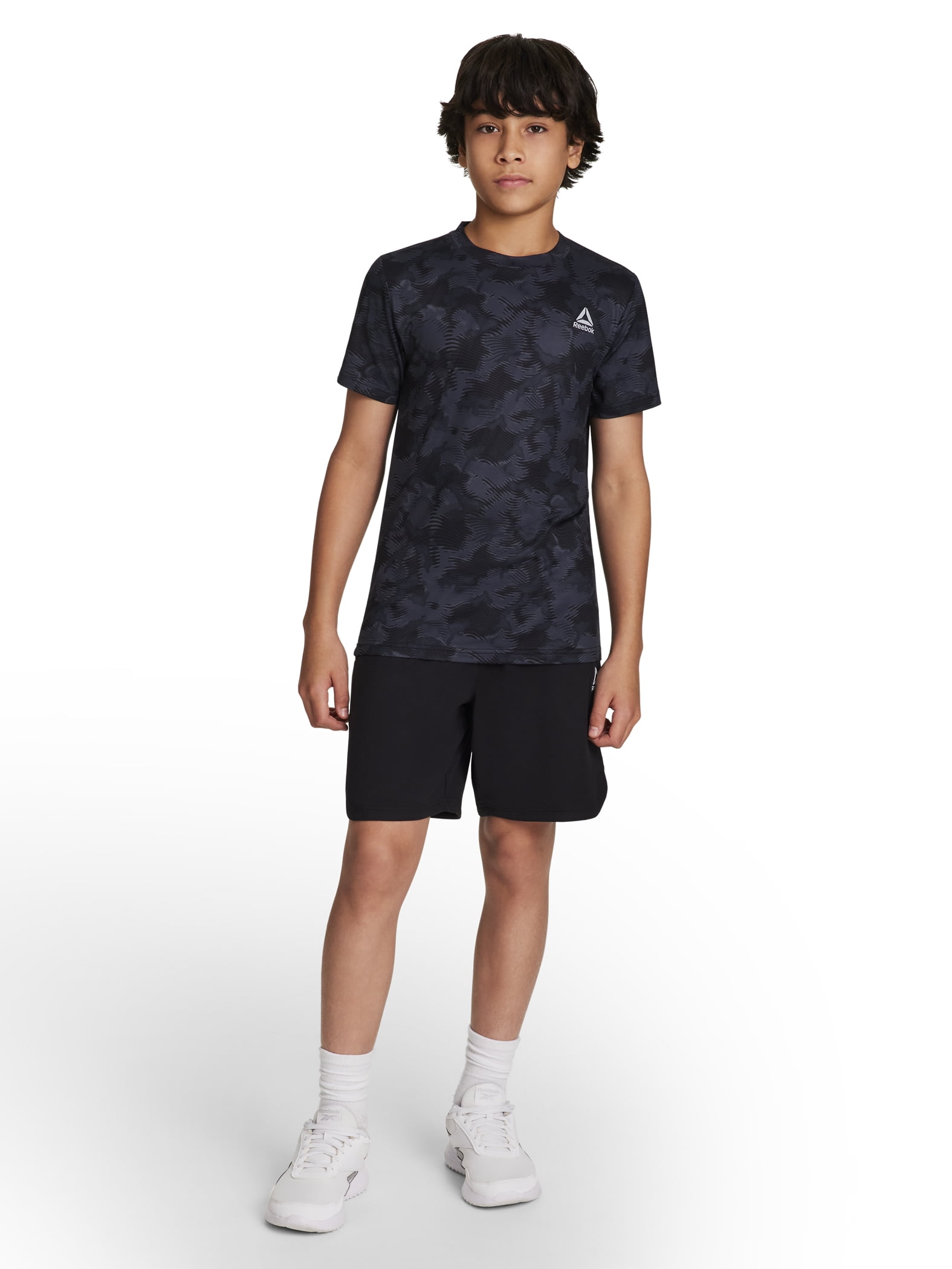 Reebok Boy's Legacy Athletic Core Short Sleeve T-Shirt, Sizes 4-18
