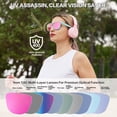 thumbnail image 3 of Gafas de Sol Deportivas Polarizadas Retro UV400 Jefoo para Mujeres y Hombres, 3 of 7