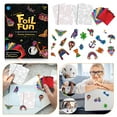 thumbnail image 6 of WonderHive Foil Fun: Pretty Patterns – No Mess Art Kit,Craft Kits & Supplies,DIY Craft Activity,Travel Toys,Gifts, 6 of 8