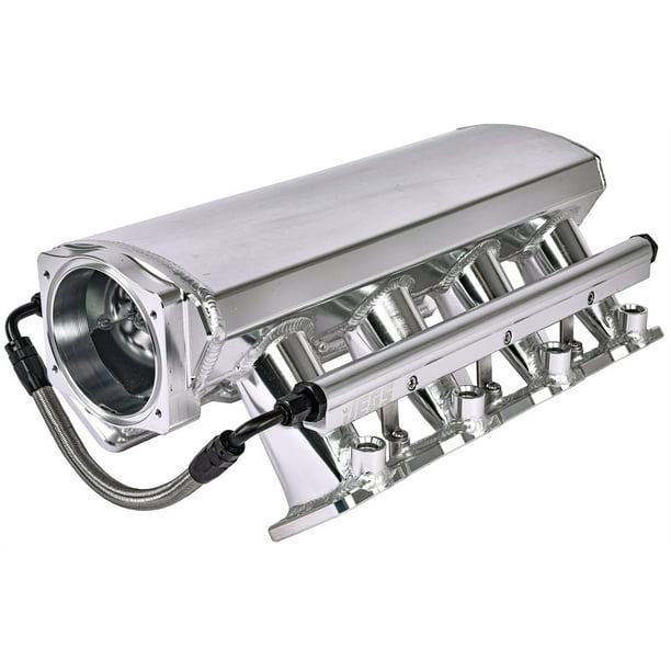 JEGS 513064 Fabricated Intake Manifold for GM LS3 and L92 [Polished