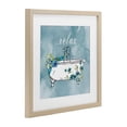 thumbnail image 2 of Stupell Industries French Country Floral Bathroom Rules Relax Birch Framed Print Under Glass, 16 x 16, by Nan, 2 of 8