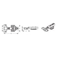 thumbnail image 3 of Sea-Dog 2019641 Soft Close Concealed Stainless Steel Cabinet Hinge, 3 of 3