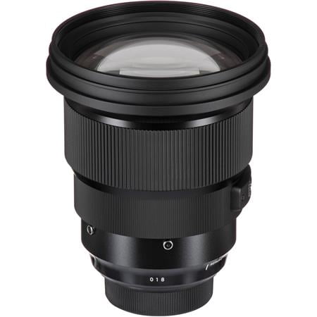 Sigma - Art 105mm f/1.4 DG HSM Telephoto Lens for Nikon F - Black