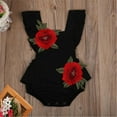 thumbnail image 2 of Kiapeise Baby Girl Jumpsuit 3D Flower Print Sleeveless Summer Romper, 2 of 5