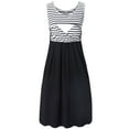thumbnail image 6 of GXFC Women Maternity Breastfeeding Summer Dress Casual Sleeveless Mini Tank Dress Casual High Waist A-line Dress for Pregnancy Nursing 2XL, 6 of 6