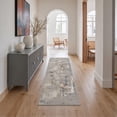 thumbnail image 2 of KUETH 2'6''X8' Runner Rug Machine Washable Rugs for Living Room, Non Slip Flat Pile Rug with Rubber Backing, Rug for Entryway Hallway Kitchen and Corridor, 2 of 4