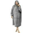 thumbnail image 3 of Oversized Hoodies Sweatshirt Soft Warm Winter Hoodies Fleece Com, 3 of 8