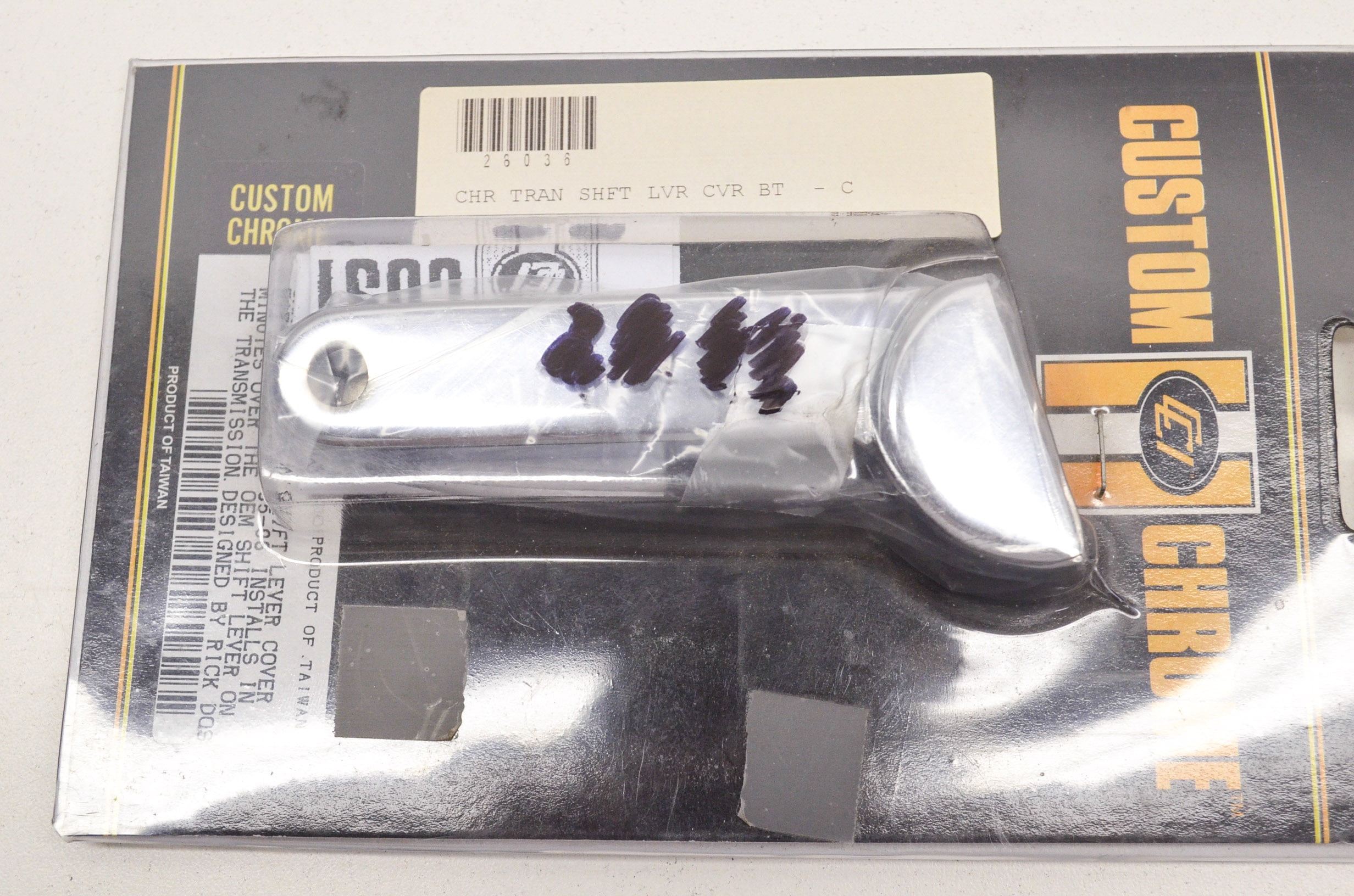 Custom Chrome 28036 Transmission Shift Lever Cover 5 Speed 8596 Big