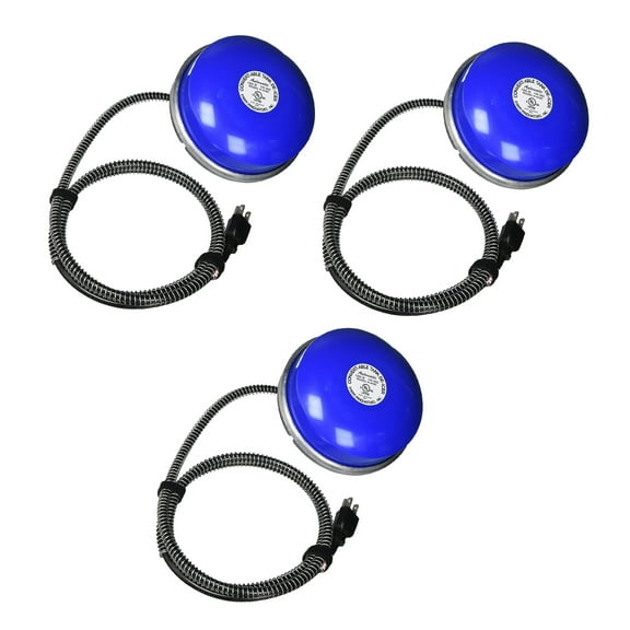 Farm Innovators Cast Aluminum Floating Submergible Tank De-Icer (3 Pack)