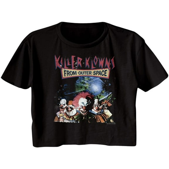 Killer Klowns Klowns In Space Black Adult Classic T-Shirt