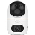 thumbnail image 2 of Cámara IP PT Dahua DH-HPT1339DD-STW-3E2-IL de 3MP con Doble lente 2K, IR hasta 30m, Botón de llamada, Alarma de luz y sonido, Bluetooth y Wi-Fi 6., 2 of 3